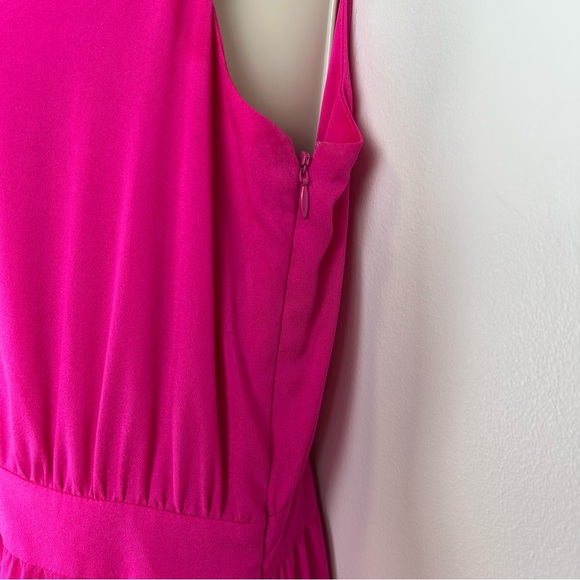 Gianni Bini Lattice Back and Hem Maxi Dress sz 6 ResortWear Wedding Guest - Picture 8 of 13